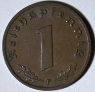 III Rzesza. 1 reichspfennig 1937 F