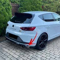 SPOILER DYFUZOR ZDERZAKA TYŁ Seat Leon 3 5F Cupra 12-16 TFB TUNING