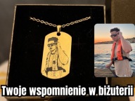 NASZYJNIK ZE ZDJĘCIEM GRAWER PREZENT PERSONALIZOWANY