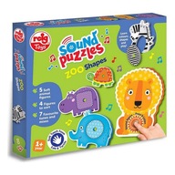 Puzzle dla dzieci Reig Zoo Shapes – muzyczna farma zwierząt