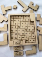 Wyjątkowy Kalendarz Łamigłówka 2024-2026 Dzień Chłopaka Inna