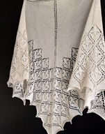 Chusta alpaca 100% hand made rękodzieło