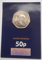 Queen Elizabeth II 50p Snowman and Snowdog 2022 st. Brilliant Uncirculated