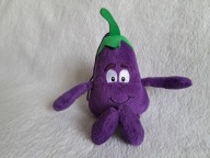 Maskotka ŚWIEŻAKI Z Biedronki Mini BAKŁAŻAN z zawieszką 19cm K1