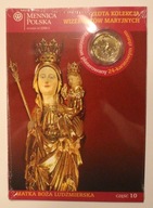 LUDŹMIERZ - MATKA BOŻA LUDŹMIERSKA, NUMIZMAT ZŁOCONY, MODLITWA