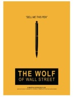 Plakat „The Wolf of Wall Street” – Stylowy Plakat Filmowy Premium