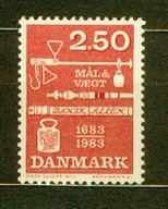 DANIA** 300 lat Urzędu Miar i Wag Mi 783