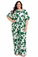 Elegancki Kombinezon Big Size Szeroka Nogawka Wesela ,Komunia