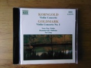 Goldmark/ Korngold : Violin Concertos (Tsu/ 1CD Naxos)