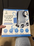 Stacja chłodząco ładująca ps5 nowa komplet