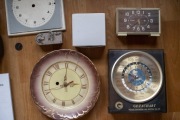 Zestaw Zegarów Vintage PRL Retro Kolekcja Części Mechanizmy Slava IWC