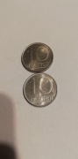 10zł -1987r 2sztuki,  bezobiegowe
