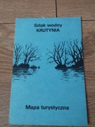 Mapa przewodnik szlak turystyczny Krutynia rok 1984
