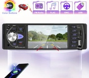 Radio samochodowe 1DIN wyświetlacz 4,1 cala MP5 USB AUX kamera cofania