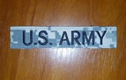Naszywka - US Army - Tape "US Army" (ACU) - (Hook & Loop)