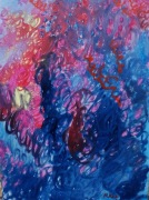 obraz olejny impresjonizm abstrakcja witraż nowy