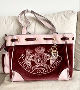 Juicy Couture piękna różowa torebka Viral Hit A4