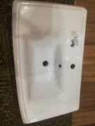 Umywalka ścienna naszafkowa Cersanit 80