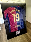 Koszulka Lamine Yamal FC Barcelona 2024 /25 podpis autograf certyfikat