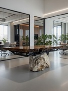 Stół monolit kalcyt z czeczota  220 do jadalni kuchni salonu monolit 