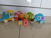 Używany zestaw LEGO 10954 DUPLO Pociąg z cyferkami nauka liczenia