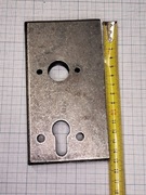 Puszka metalwa - kaseta do wspawania pod zamek bębenkowy 60/50/17 solidna