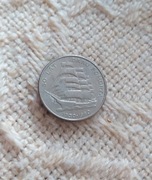 Stara moneta kolekcjonerska z 1980r bardzo dobrym stanie 