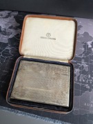 Srebrna papierośnica Pr. 800 - 150g! 1953 r. Centrala Jubilerska - Unikat!