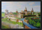 "Kamienic Podolski, twierdza".(100x70cm).