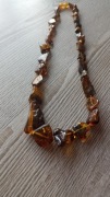 Korale z bursztynem baltyckim amber naszyjnik 
