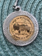 PRL Polski Fiat breloczek, 1977, Sofia / Ciechanów