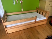 Łóżeczko sosnowe 85 /165