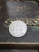 Sprzedam polska monetę 5 złotych 1936 ze statkiem moneta wykopki monet 