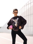 BLUZA DRESOWA OVERSIZE BASIC NOWOŚĆ WIOSNA 2026