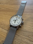 Zeppelin 100 Jahre 8680-3 | Kultowy Chronograf + Dodatkowy Mesh