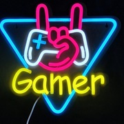 Neon LED na Ściane Lampka Nocna USB RGB 