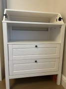 Komoda z przewijakiem Sundvik Biała Ikea