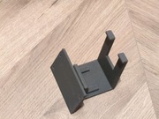 Uchwyt na pada - podblatowy, druk 3D, szary