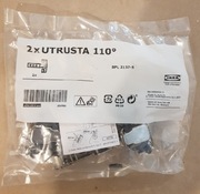 Zawias do szafek kuchennych ikea utrusta 110°