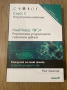 INF.04 Część 2 Programowanie obiektowe Wydawnictwo Helion