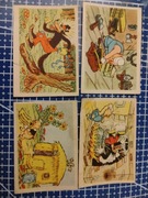 Biscuits de beukelaer Walt Disney  Trzy świnki karty kolekcjonerskie zestaw