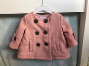 Płaszczyk Savannah r. 80 NOWY pudrowy roz 