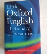 Słownik angielski Little Oxford English Dictionary & Thesaurus 