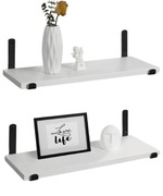 Afuly Półki - biało-czarne Zestaw 2 szt