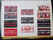 Vlepki Cracovia Kraków album biały kruk
