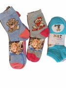 Skarpety bawełniane dla dzieci- dziewczynki 