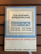 INSTRUKCJA OBSŁUGI - CHŁODZIARKI SPRĘŻARKOWE TYP TS 135 230 PREDOM POLAR