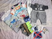 Paczka ubranek dla chłopca 56-62 