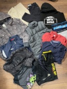 Zestaw ubrań 15 sztuk mega paka 146 152 cm minecra