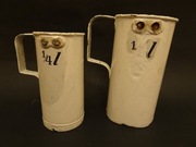 Stara przedwojenna miarka, kwarta, kwaterka, Fleischmann Modling